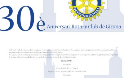 30è Aniversari Rotary Club Girona