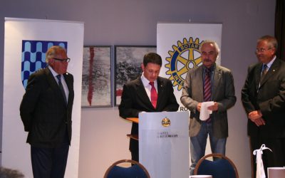 Joaquim Bordoy, nou soci del Rotary Club Girona