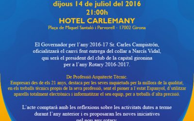 Acte de celebració del Canvi de President