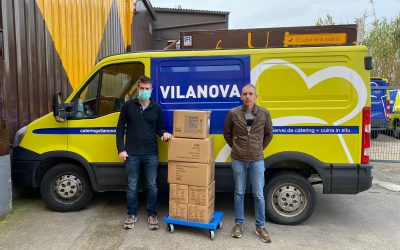 Jordi Vilanova aporta a la Clínica Girona pel Covid-19
