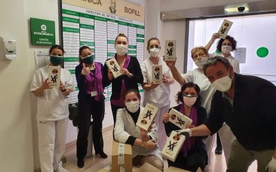 Donació de galetes Trias a centres sanitàris